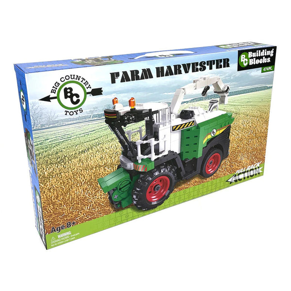 Big Country Toys Building Blocks Harvester