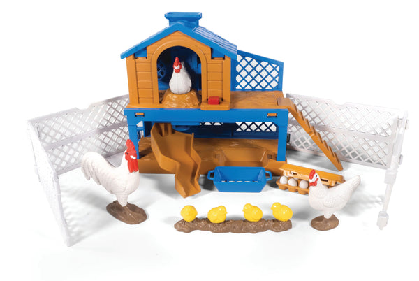 Big Country Toys Chicken Coop Playset : 11 Piece
