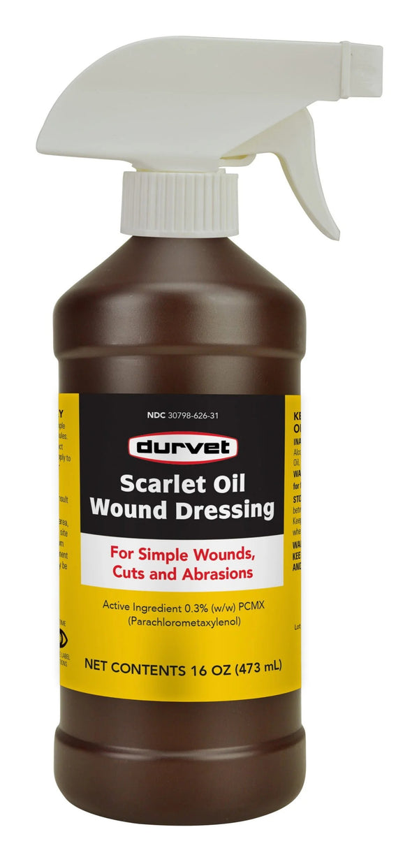 Durvet Scarlet Oil Wound Dressing : 16oz