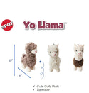 Ethical Pet Yo Llama Plush Dog Toy