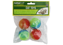 Lattice Ball Cat Toy : 4 Pack