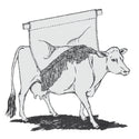 Cattle Oiler 40" x 53" : Large