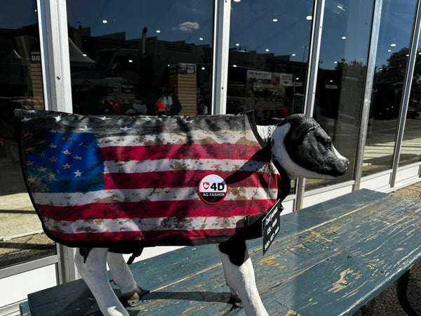 4-D AG USA Print Calf Jacket : Large