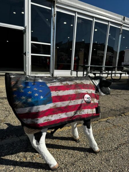4-D AG USA Print Calf Jacket : Large