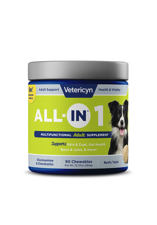 Vetericyn All-In Life Stage Adult Dog Supplement : 90ct