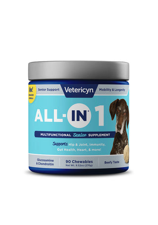 Vetericyn All-In Life Stage Senior Dog Supplement : 90ct