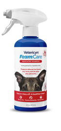 Vetericyn Foamcare Pet Medicated Spray Shampoo : 16oz