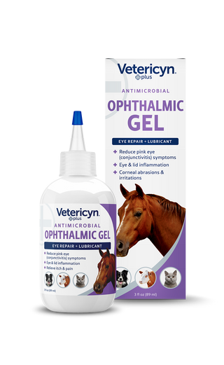 Vetericyn Plus Ophthalmic Gel : 3oz