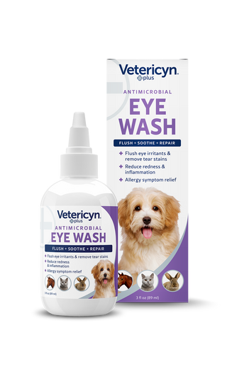Vetericyn Plus All Animal Eye Wash : 3oz