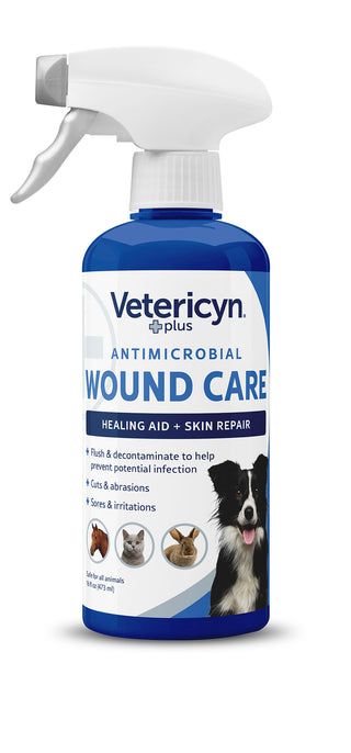 Vetericyn Plus Wound & Skin Care : 16oz