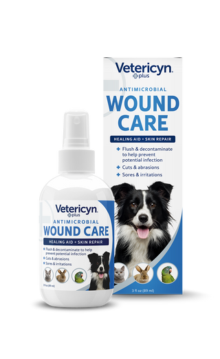 Vetericyn Plus Wound & Skin Care : 3oz