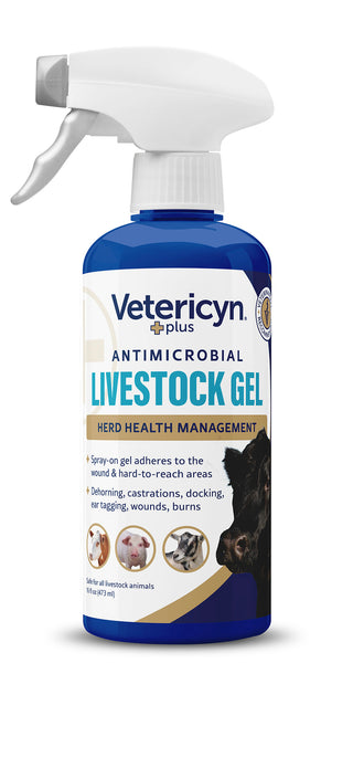 Vetericyn Plus Livestock Gel : 16oz