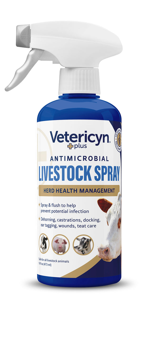 Vetericyn Plus Livestock Spray : 16oz