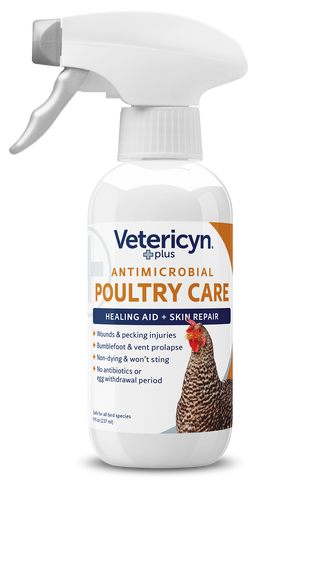 Vetericyn Plus Poultry Spray : 8oz