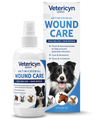 Vetericyn Plus Wound & Skin Care : 8oz