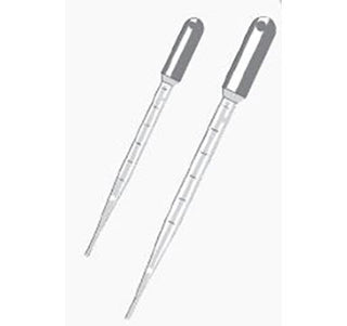 Pipettes Transfer 3ml 5.5" J0353B : 50ct