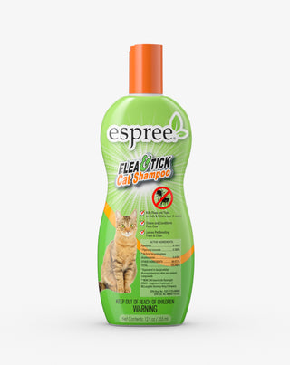 Espree Flea and Tick Cat Shampoo 12oz