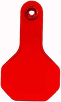 Y-Tex Red All American 2 Star Tags Small Blank : Pack of 25