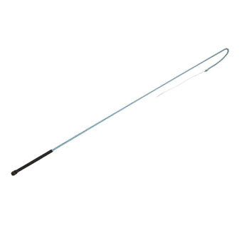 Stock Whip w/ 8" Lash & Rubber Handle : 50"