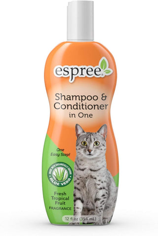 Espree Shampoo and Conditioner in One for Cats 12oz