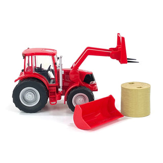 Big Country Toys Tractor and Implements Red