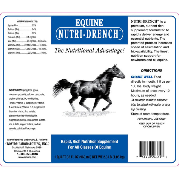 Nutri-Drench Equine 32oz