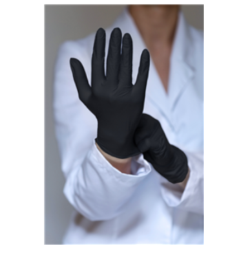 AmericanSource Nitrile Powder Free Exam Gloves : XXL 100ct