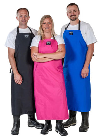Udder Tech Waterproof XLong Black Plain Apron