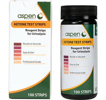 Ketone Urine Test Strips : 100ct