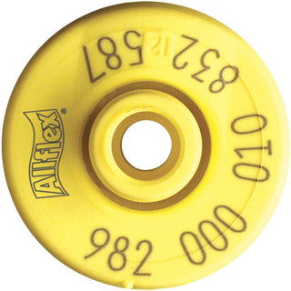Allflex Global HDX Ultra EID Yellow Reusable Tags : 50ct