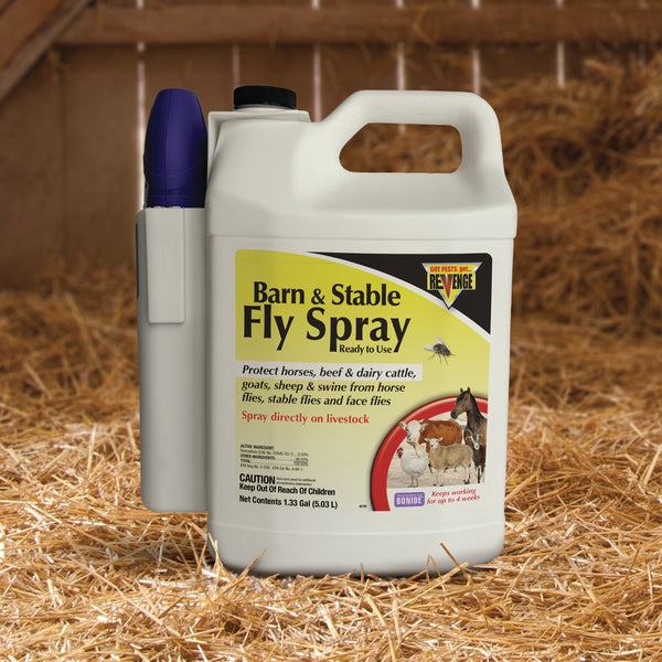 Bonide Revenge Barn & Stable Spray RTU : 1.33Gal