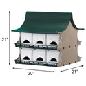 S & K Purple Martin 12 Room House