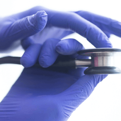 Ammex Nitrile Powder Free Indigo Gloves : XLG 100ct