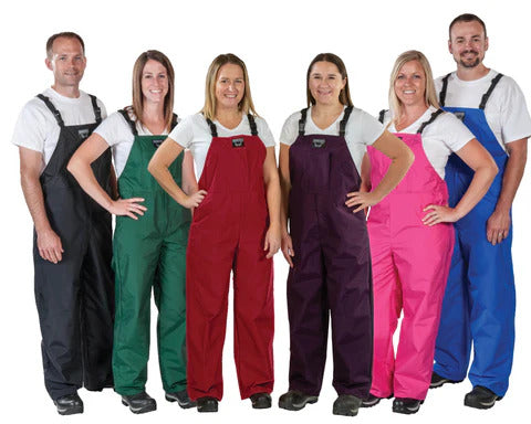 Udder Tech Waterproof Bibbed Blue Overalls : Regular XXL
