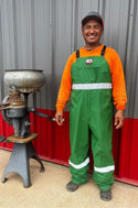 4-D Ag Bibbed Overall Adult Green : XL