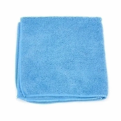 Microfiber Blue Towels 16 in x 16 in 250GSM : 400ct Bulk Pack