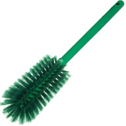 Bottle Brush w/ Green Bristles 16 in