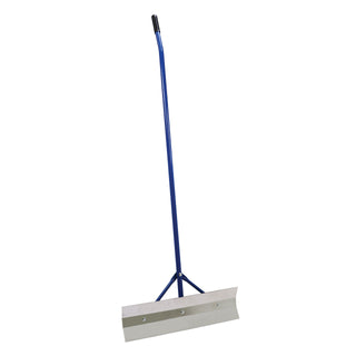 Scraper with 24 inch Reversable Stainless Steel Blade & Blue Handle