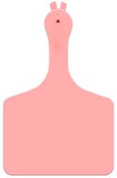 Allflex Global ATAG Feedlot Blank Light Pink : 50ct