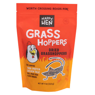 Happy Hens Grass Hoppers 4oz