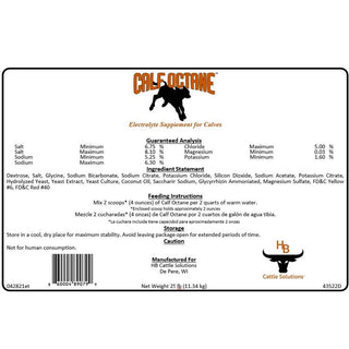 Calf Octane : 22lb
