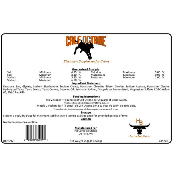 Calf Octane : 22lb