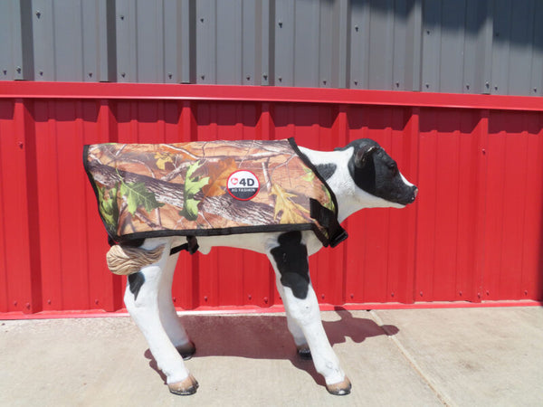 4-D Ag Camo Print Calf Jacket : Large