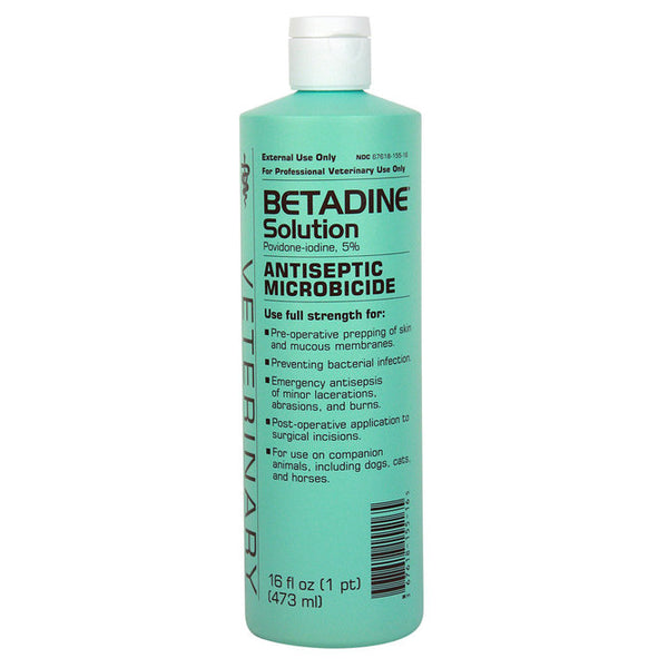 Betadine Solution : 16oz