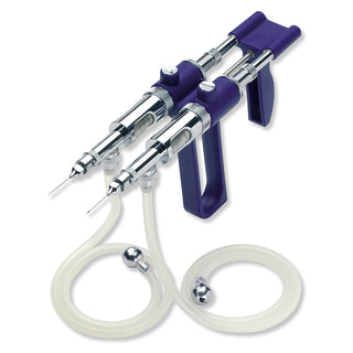 Socorex Twin Syringe & Feed Tubing : 2ml