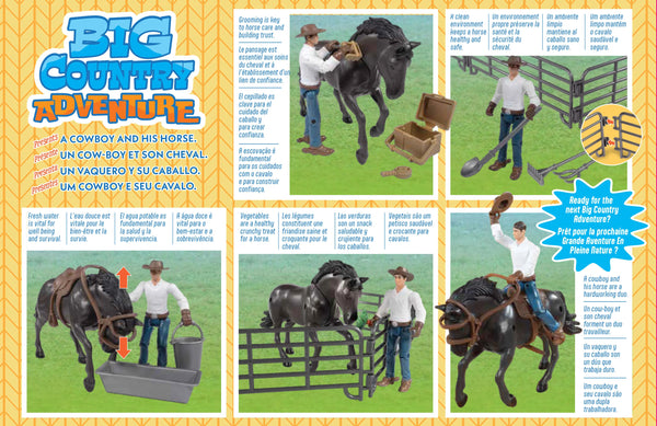 Big Country Toys Horse w/Cowboy Playset : 20pc