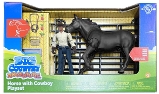 Big Country Toys Horse w/Cowboy Playset : 20pc