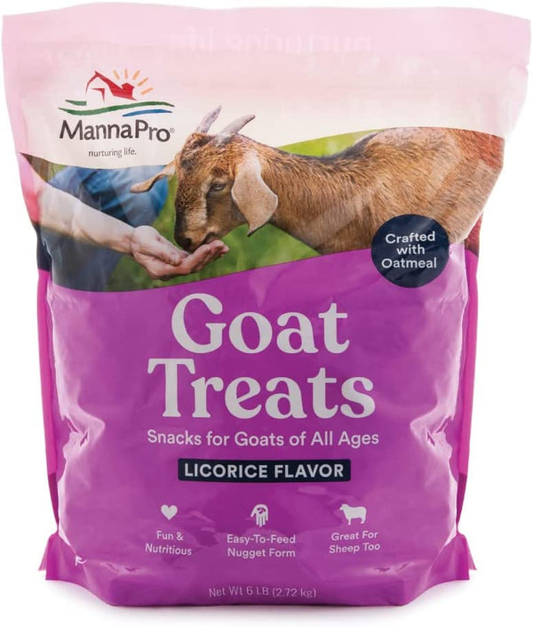 Manna Pro Licorice Goat Treats : 6lb