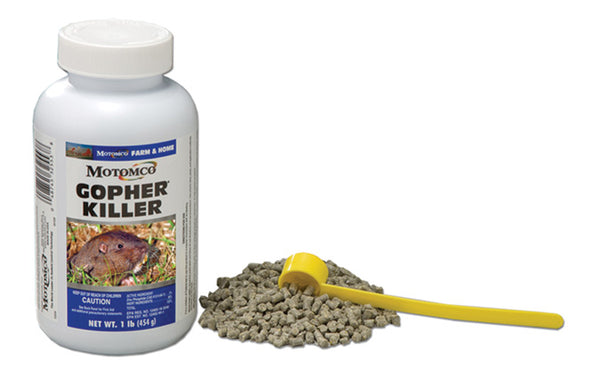 Motomco Gopher Killer Pellets : 1lb