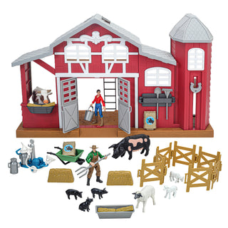 Big Country Toy Dairy Barn Playset : 38 Piece